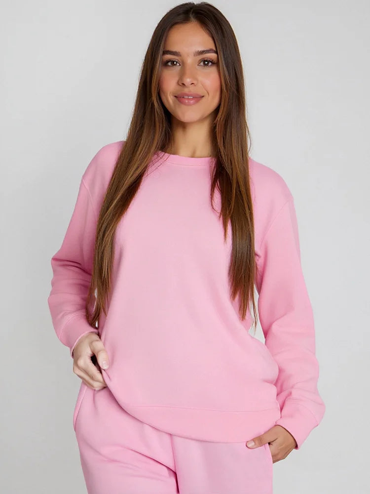 Oversized 2-Piece Outfit Tracksuit Set