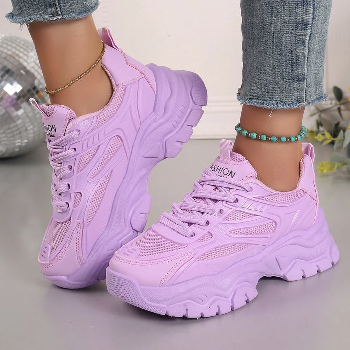 Chunky Mesh Breathable Sneakers