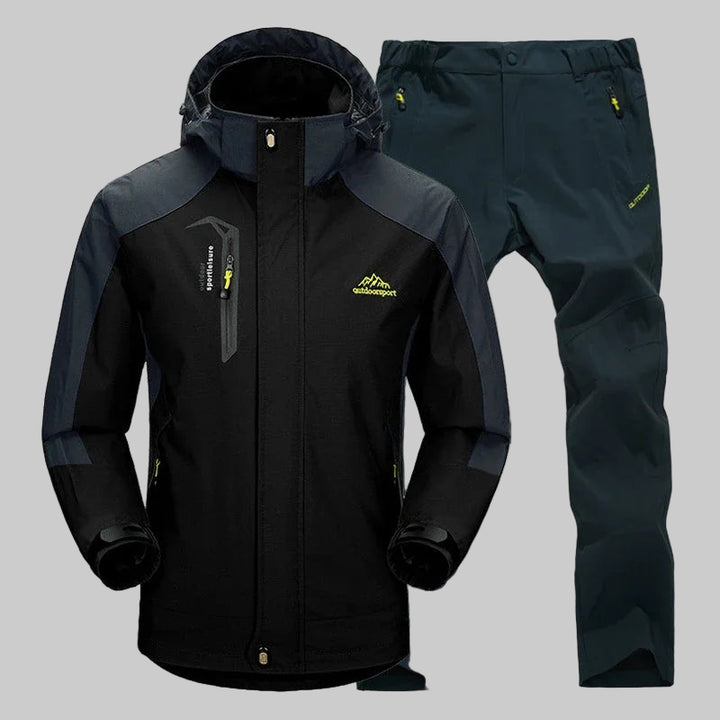 HIKNBEAR ™| Thermal Waterproof Hooded Hiking Suit.