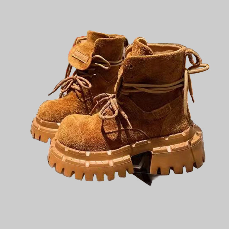Chic Suede Cozy Chelsea Ankle Boots