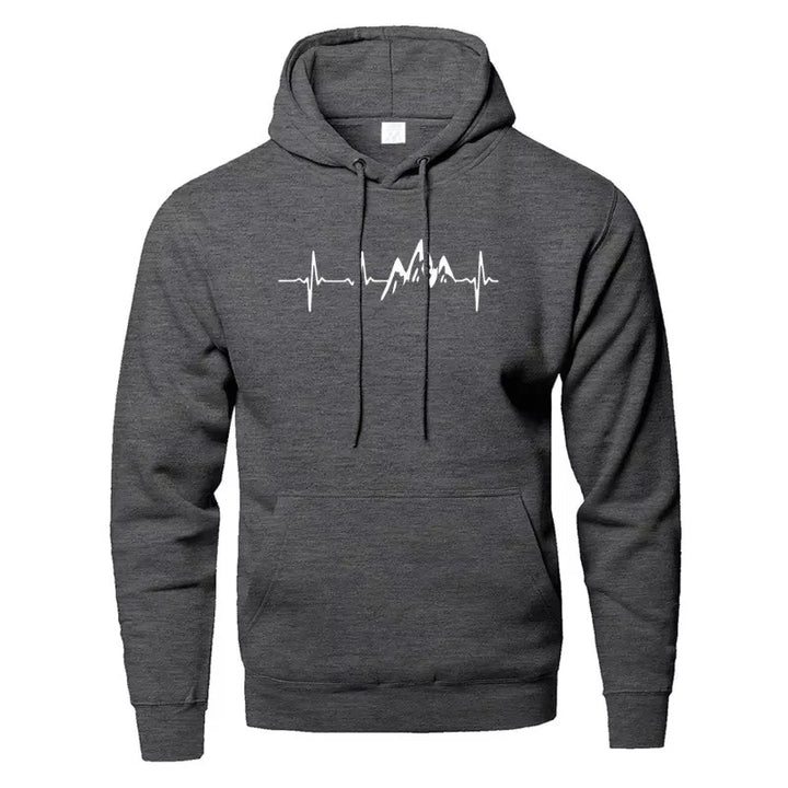 Mountain Heartbeat Unisex Hoodies