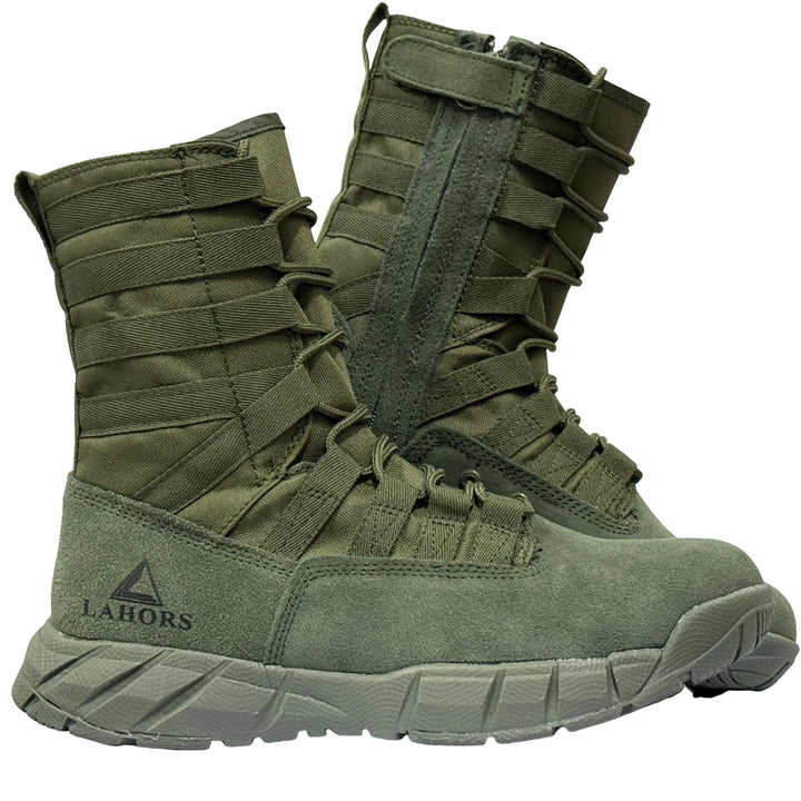 Men's Lightweight Suede Tactical Combat Boots