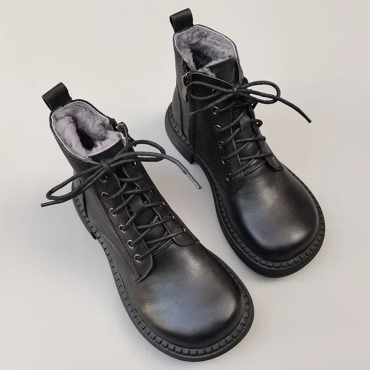 Genuine Leather Pure Handmade Unisex Winter Boots