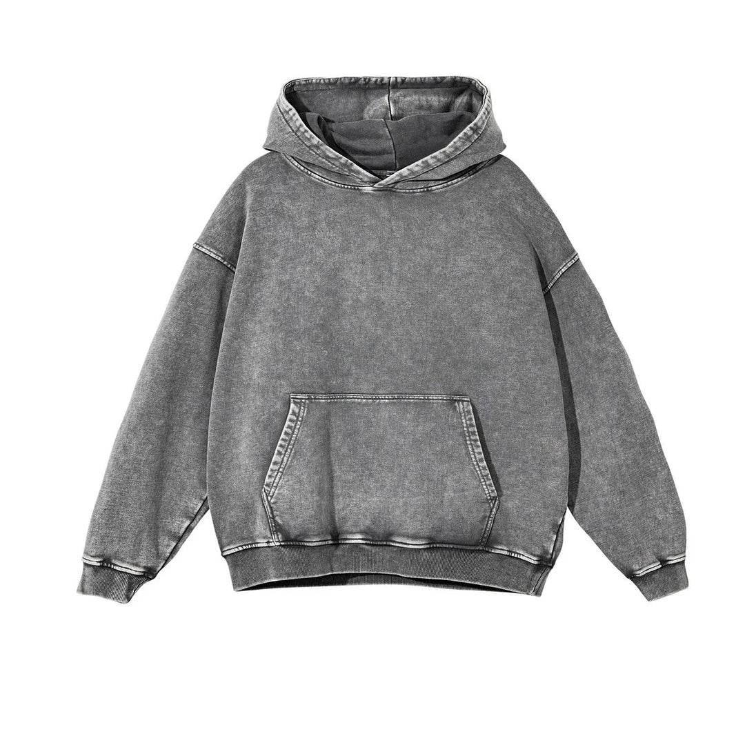 Retro Heavyweight 350gsm Washed Hoodies