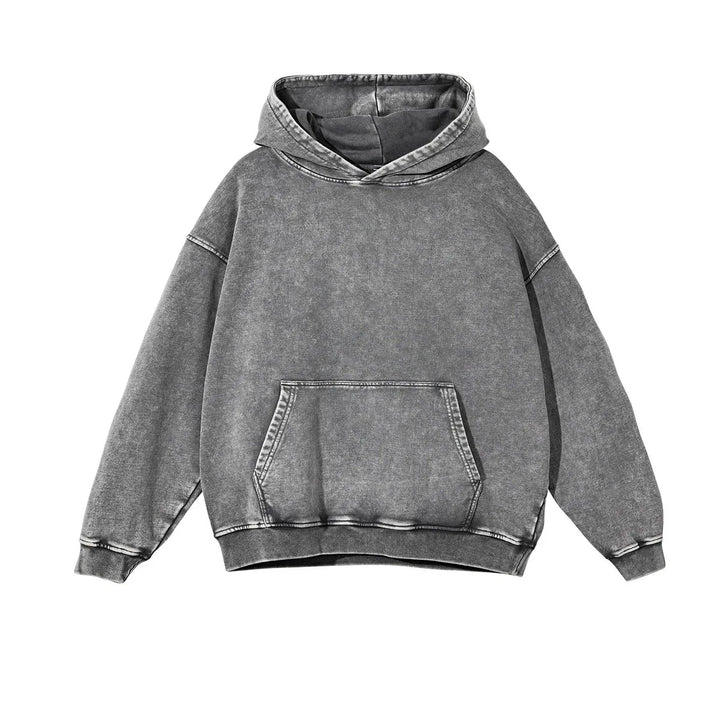 Retro Heavyweight 350gsm Washed Hoodies