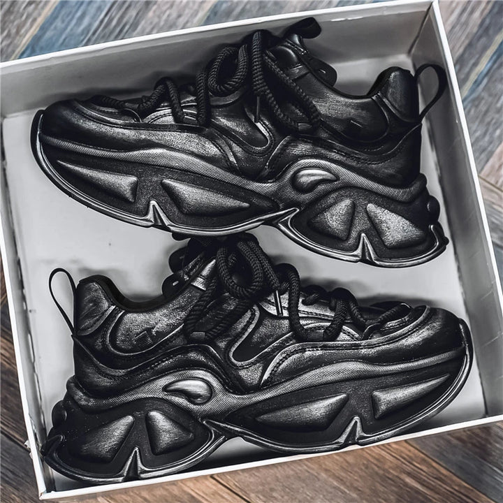 Trendy Wear Resistant Platform Chunky Sneakers