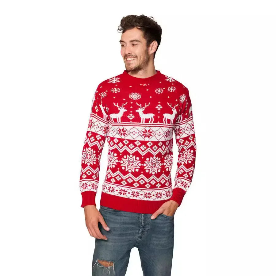 Parent-Child Family Christmas Sweaters