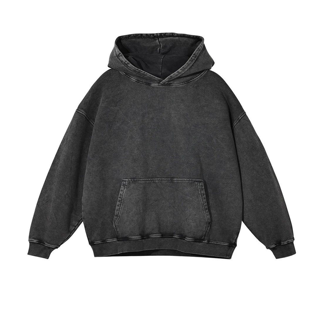Retro Heavyweight 350gsm Washed Hoodies
