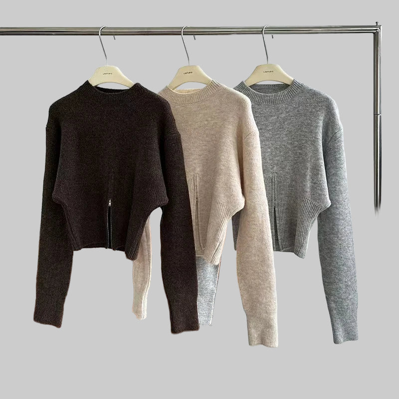 Autumn Slim Fit O-Neck Sweater
