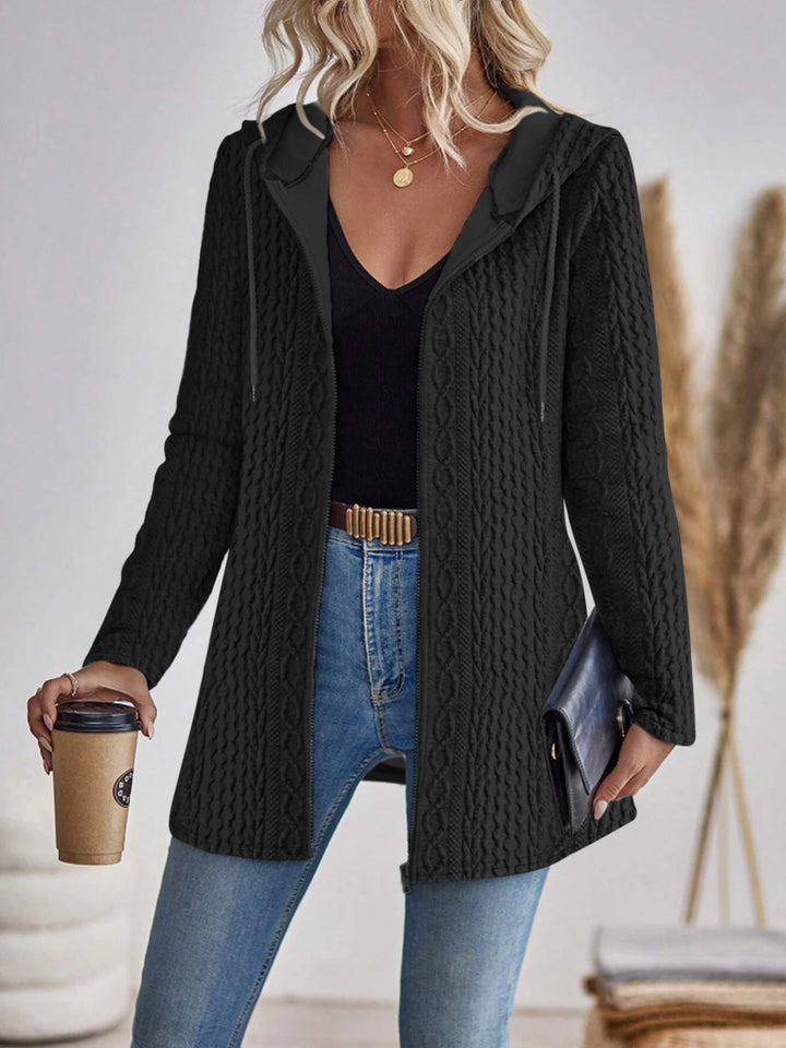 Elegant and Trendy Hooded Sweater