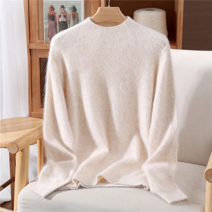 100% Mink Cashmere Autumn Winter Sweater
