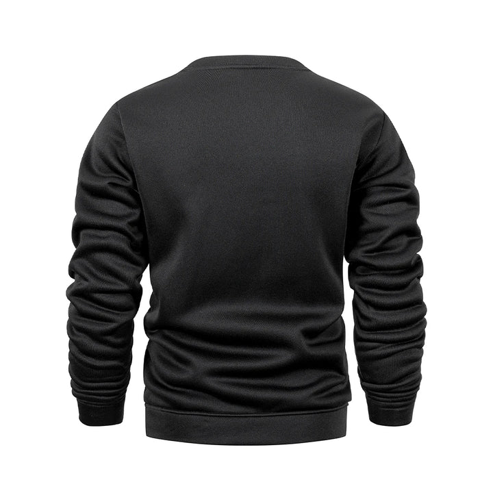Casual Loose-Fit Crew Neck Pullover Sweatshirt