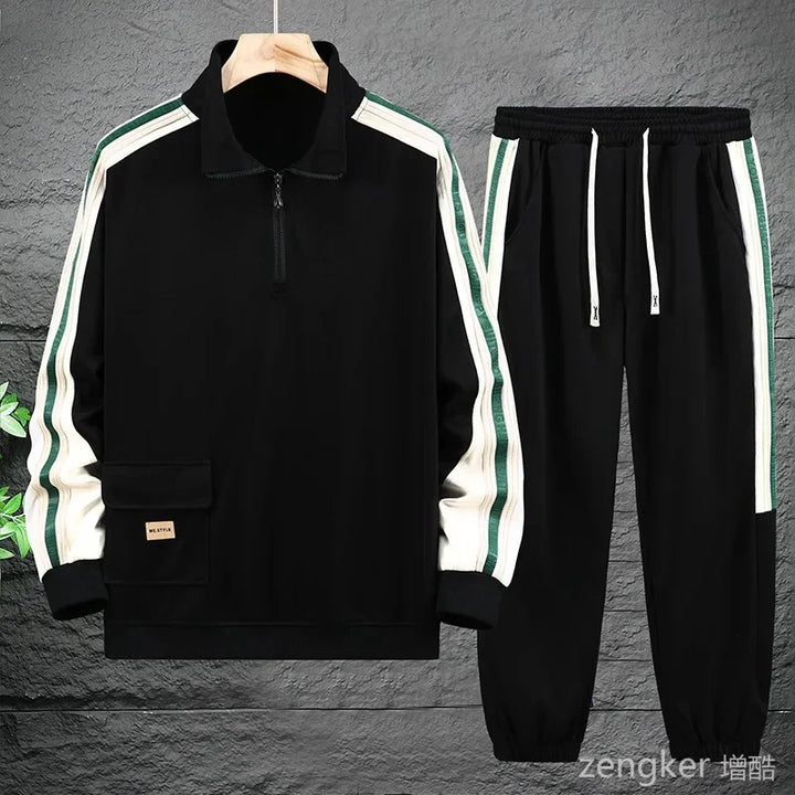 Autumn Leisure Sports Hoodie Set