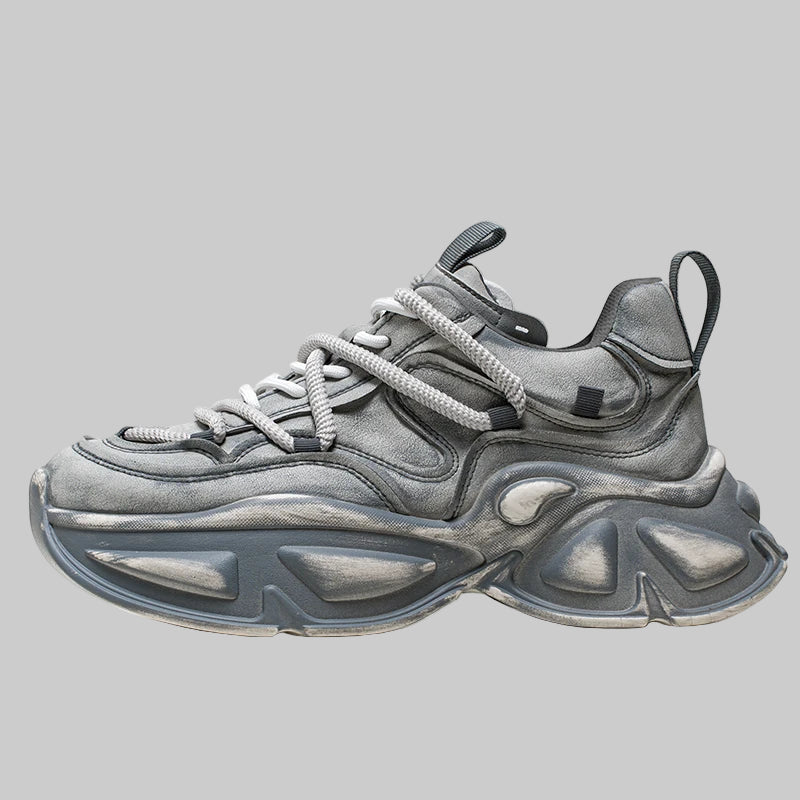 Trendy Wear Resistant Platform Chunky Sneakers