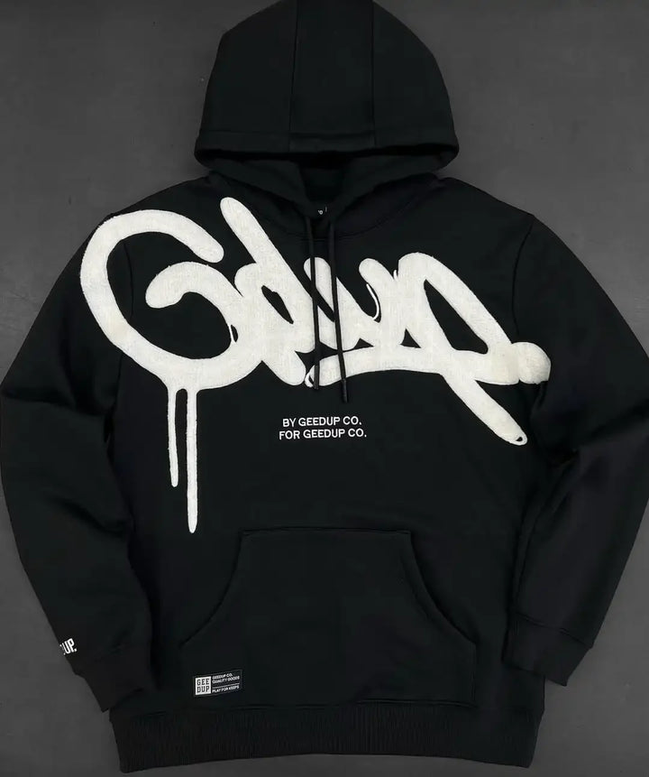 Vintage GEEDUP Y2K Oversized Hoodies