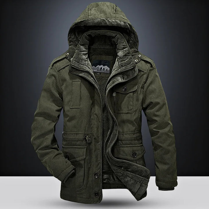 Thick Hooded Waterproof Warm Coat Winter Parka