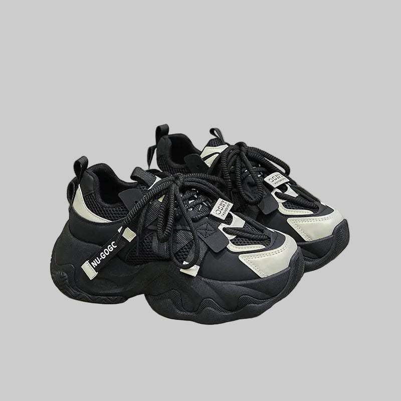 Chunky Breathable Mesh Sports Sneakers
