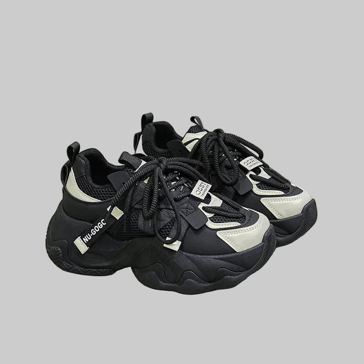 Chunky Breathable Mesh Sports Sneakers
