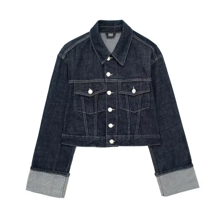 Autumn Vintage Denim Jumpsuit