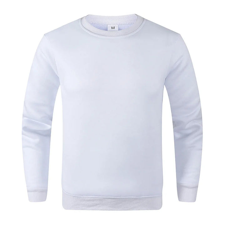 Solid Color Long Sleeve Casual Sweatshirt