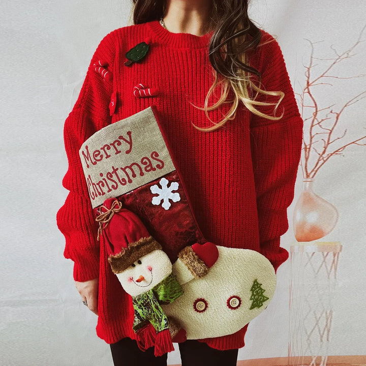 Pull Femme Casual Christmas Sweater