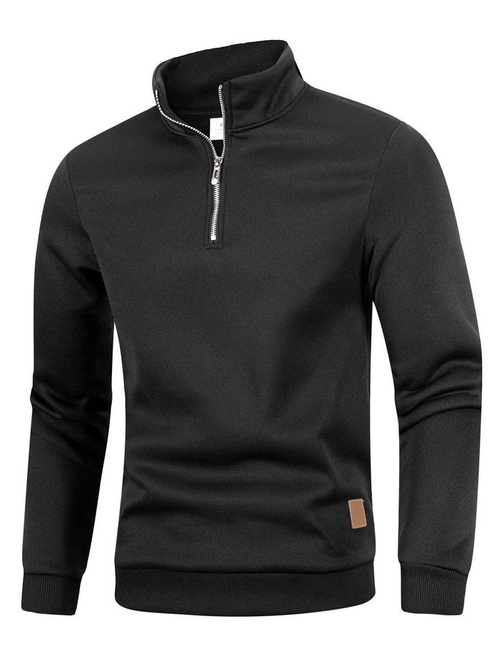 Slim Fit Lightweight Mock Neck Sweaters
