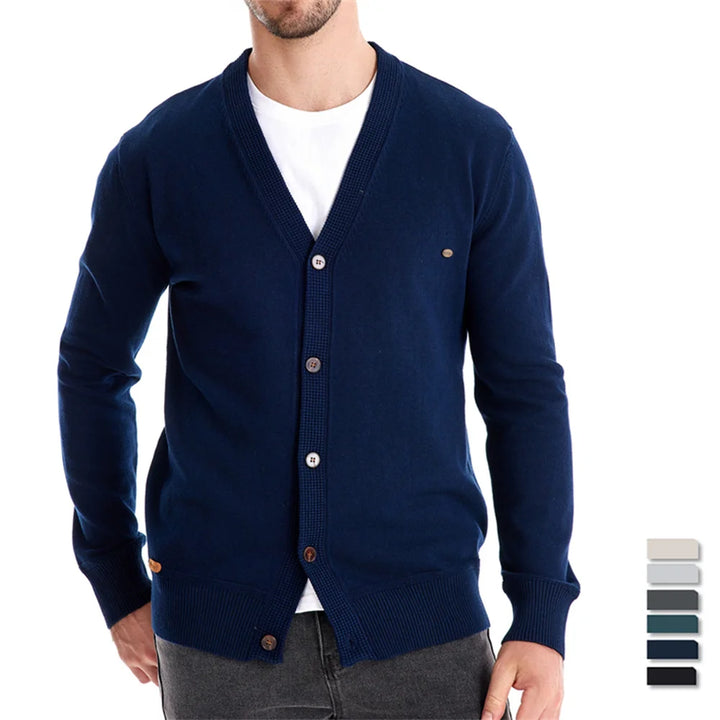 Premium Single Breasted Cotton Cardigan