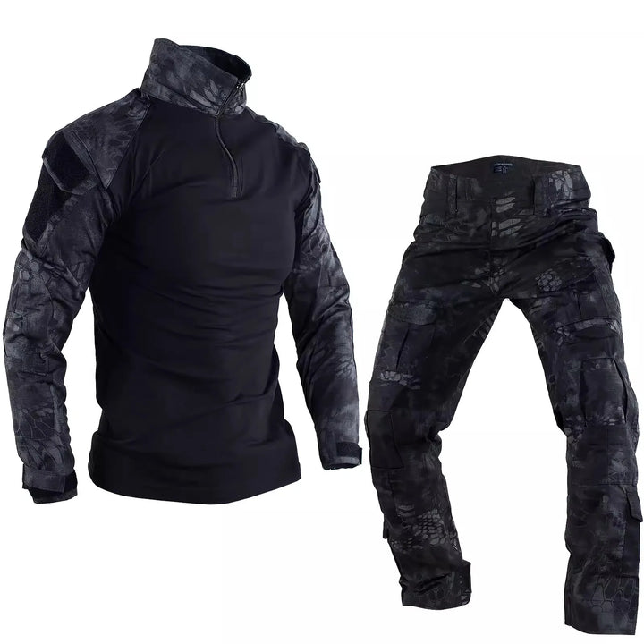 Tactical Lightweight Quick-Dry Camo Combat Training Set