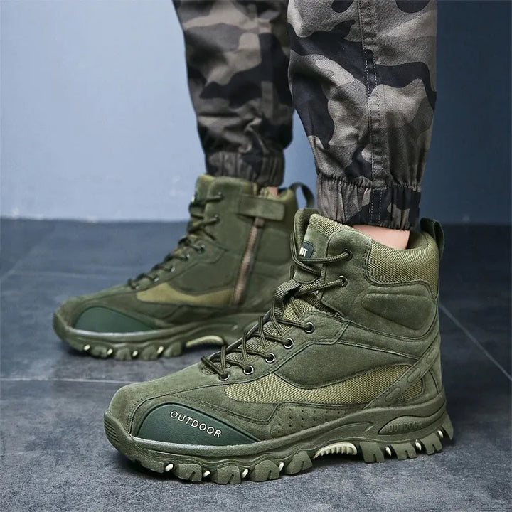 HQ Leather Warm Winter Ankle Boots