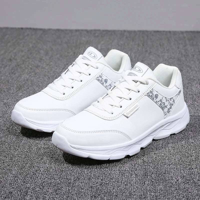 Breathable Outdoor Lace-Up Sneakers