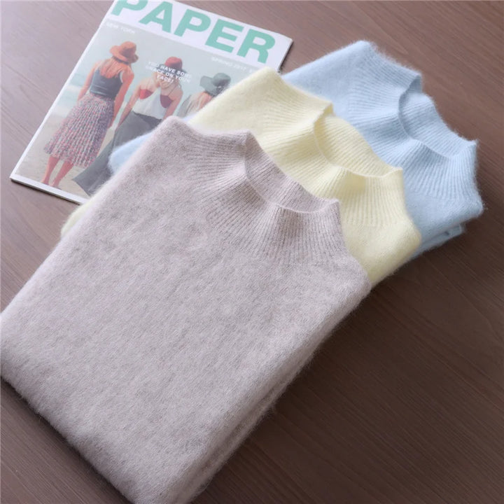 100% Mink Cashmere Autumn Winter Sweater