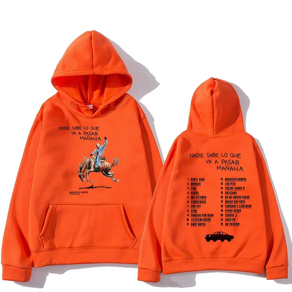 Bad Bunny RIP Unisex Hoodies