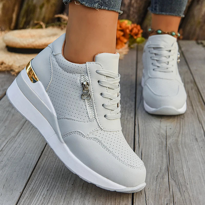 Orthopedic Lightweight Wedge Non-Slip Chunky Sneakers