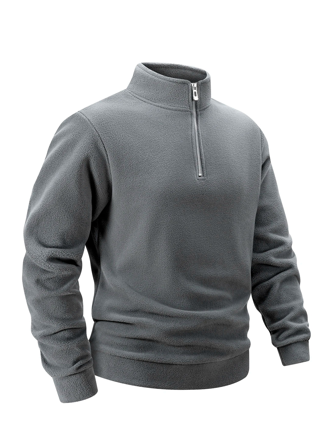 Casual Fleece Velvet Stand Collar Sweatshirts