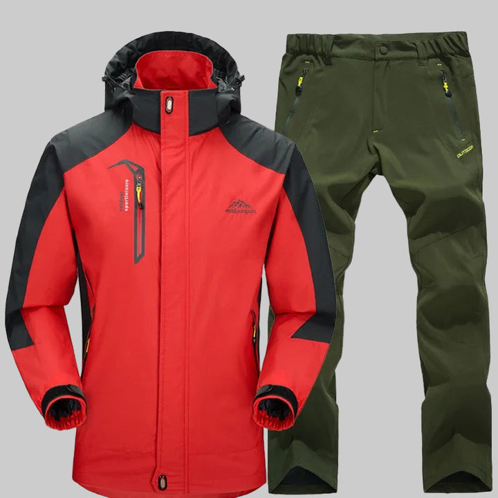 HIKNBEAR ™| Thermal Waterproof Hooded Hiking Suit.