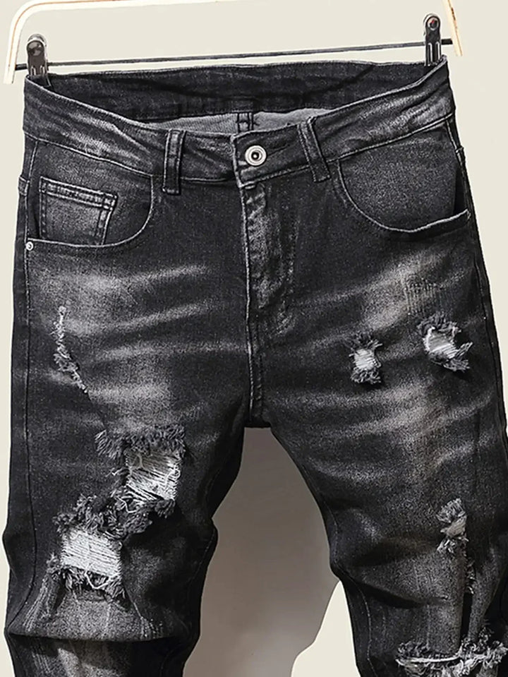 Casual Slim Fit Stretch Skinny Denim Jeans
