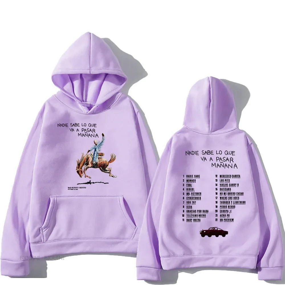 Bad Bunny RIP Unisex Hoodies
