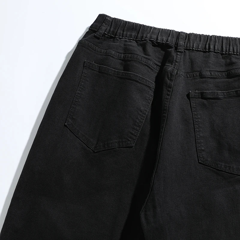 Vintage-Inspired Loose Straight Leg Jeans