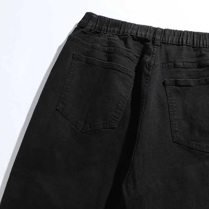Vintage-Inspired Loose Straight Leg Jeans
