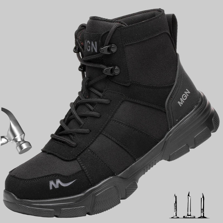 Unbreakable Unisex Steel Toe Puncture-Resistant Work Boots