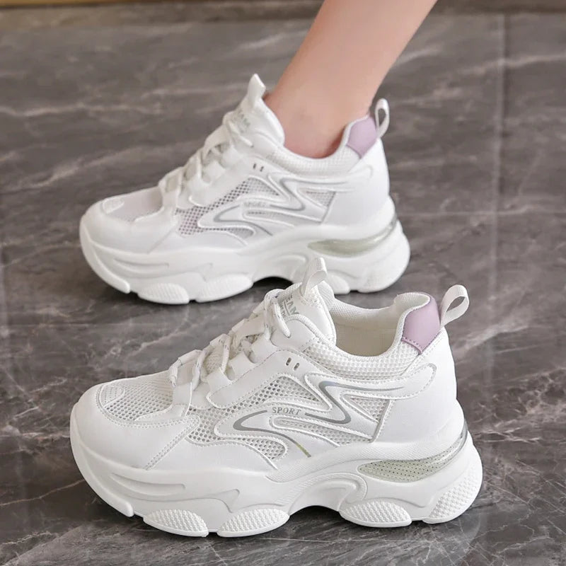 Breathable Mesh Non-slip Chunky Sneakers