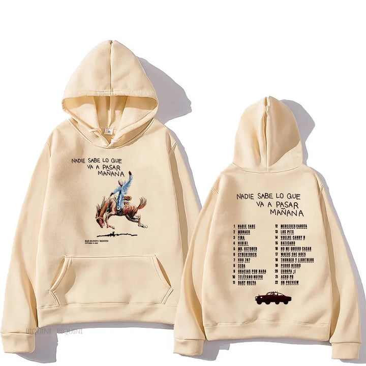Bad Bunny RIP Unisex Hoodies