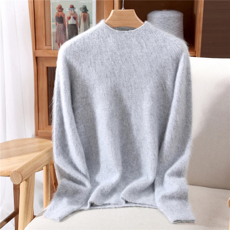 100% Mink Cashmere Autumn Winter Sweater