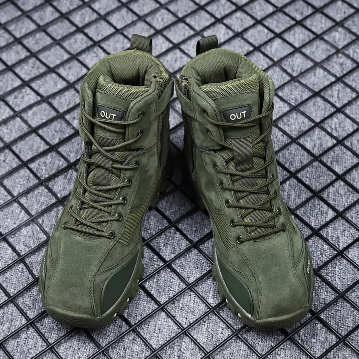 HQ Leather Warm Winter Ankle Boots