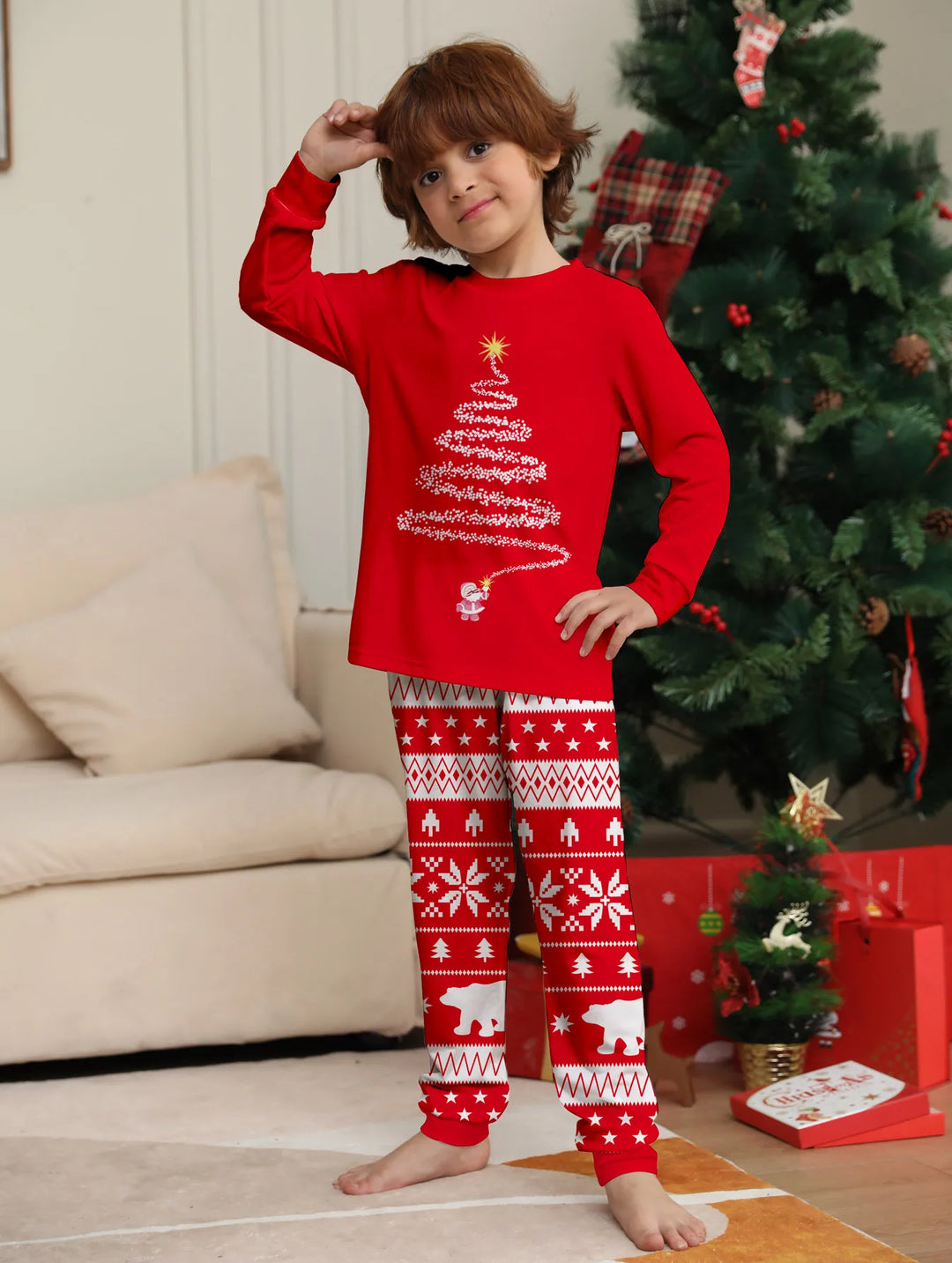 Christmas Family Matching Pajamas Set