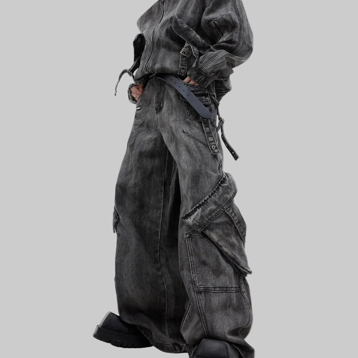American High Street Punk Chic Jeans