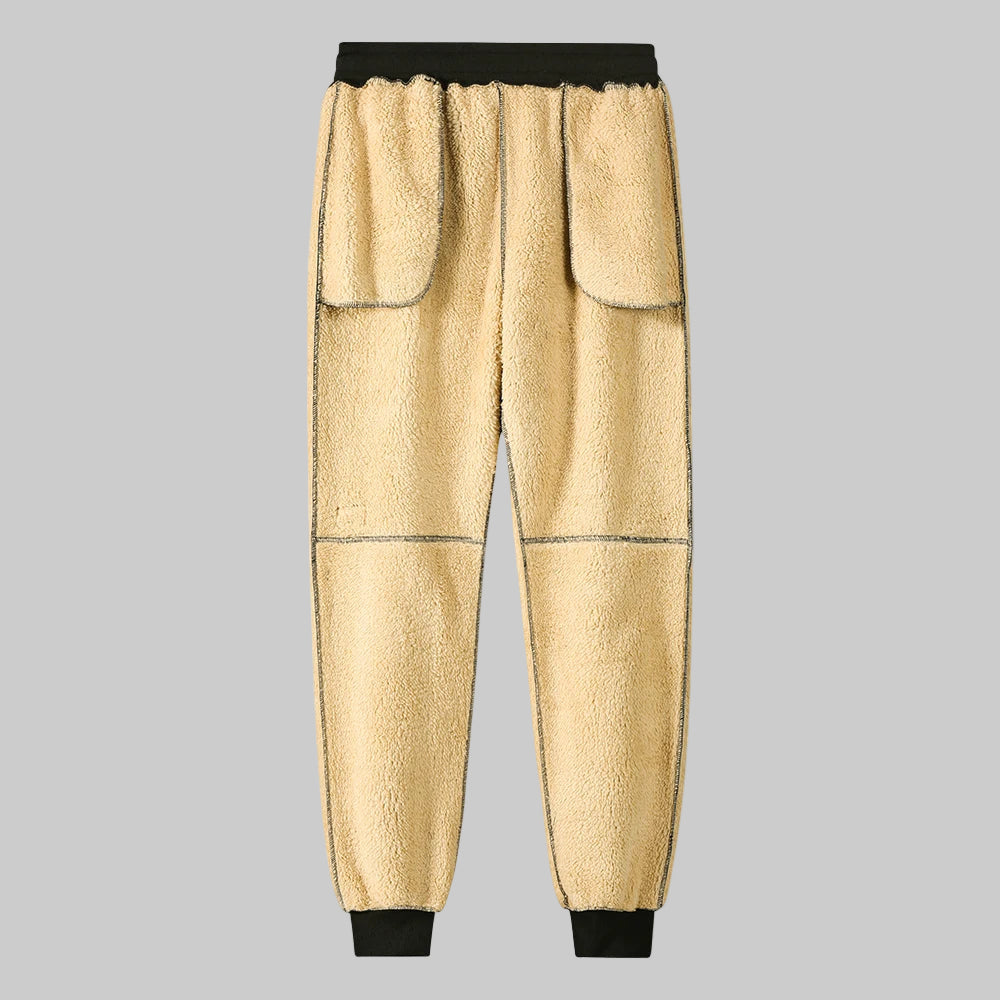 Winter Plush Thermal Fleece Sweatpants