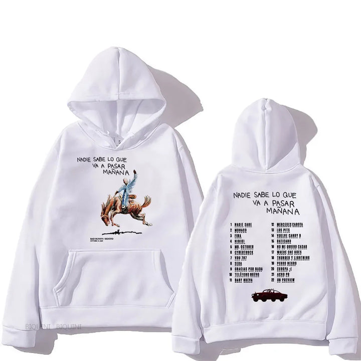 Bad Bunny RIP Unisex Hoodies