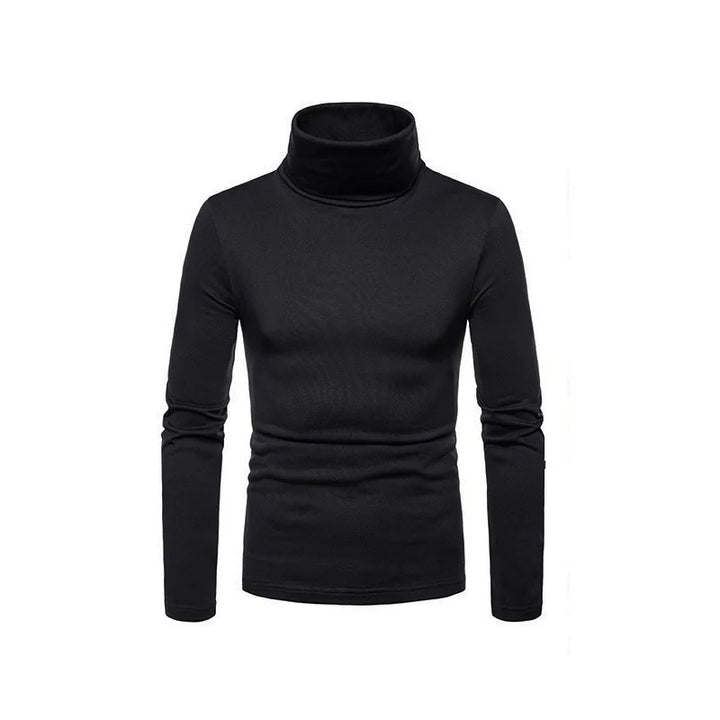 Casual Slim Fit High Collar Turtleneck Pullover