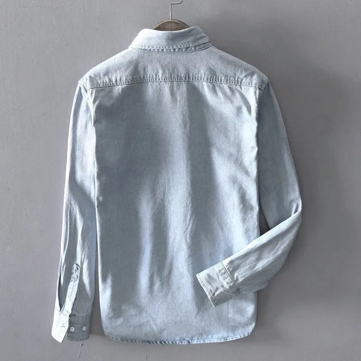 Classic High Street 100% Cotton Denim Shirt